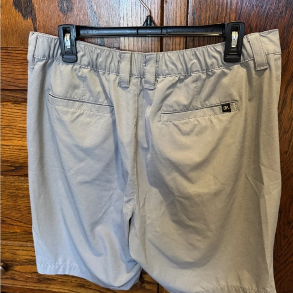 Banana Republic Men's Gray Flat Front Shorts
